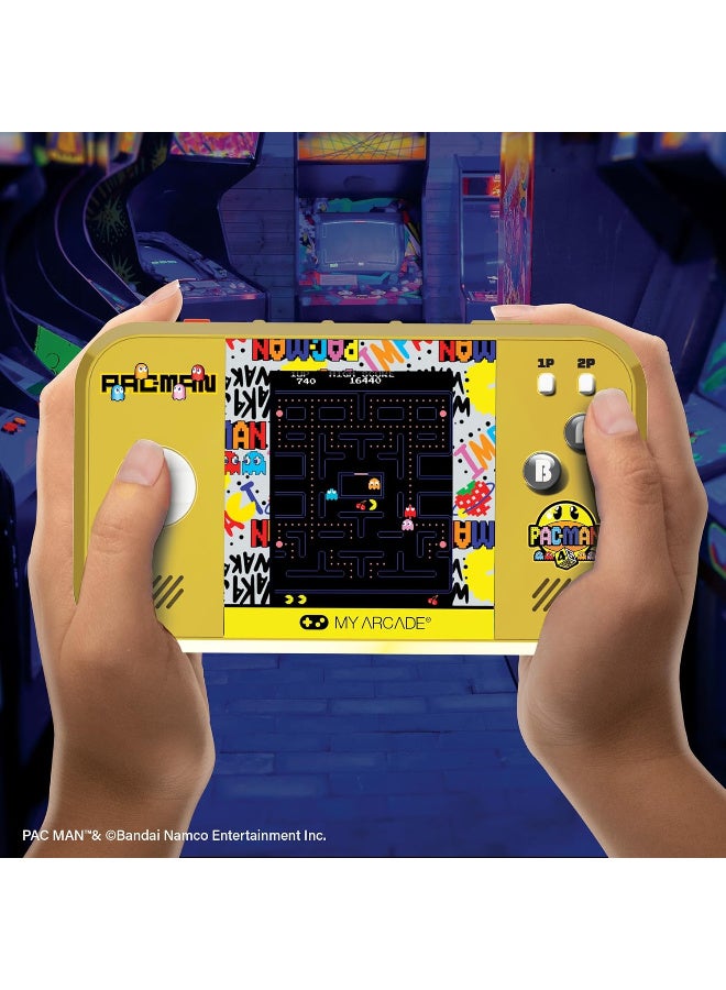 My Arcade Pac-Man Pocket Player Max: Pac-Man 45th Anniversary Retro Game Console, Rechargeable Battery, 4 Classic Games in 1, Arcade Gaming, Includes Case - Image 4